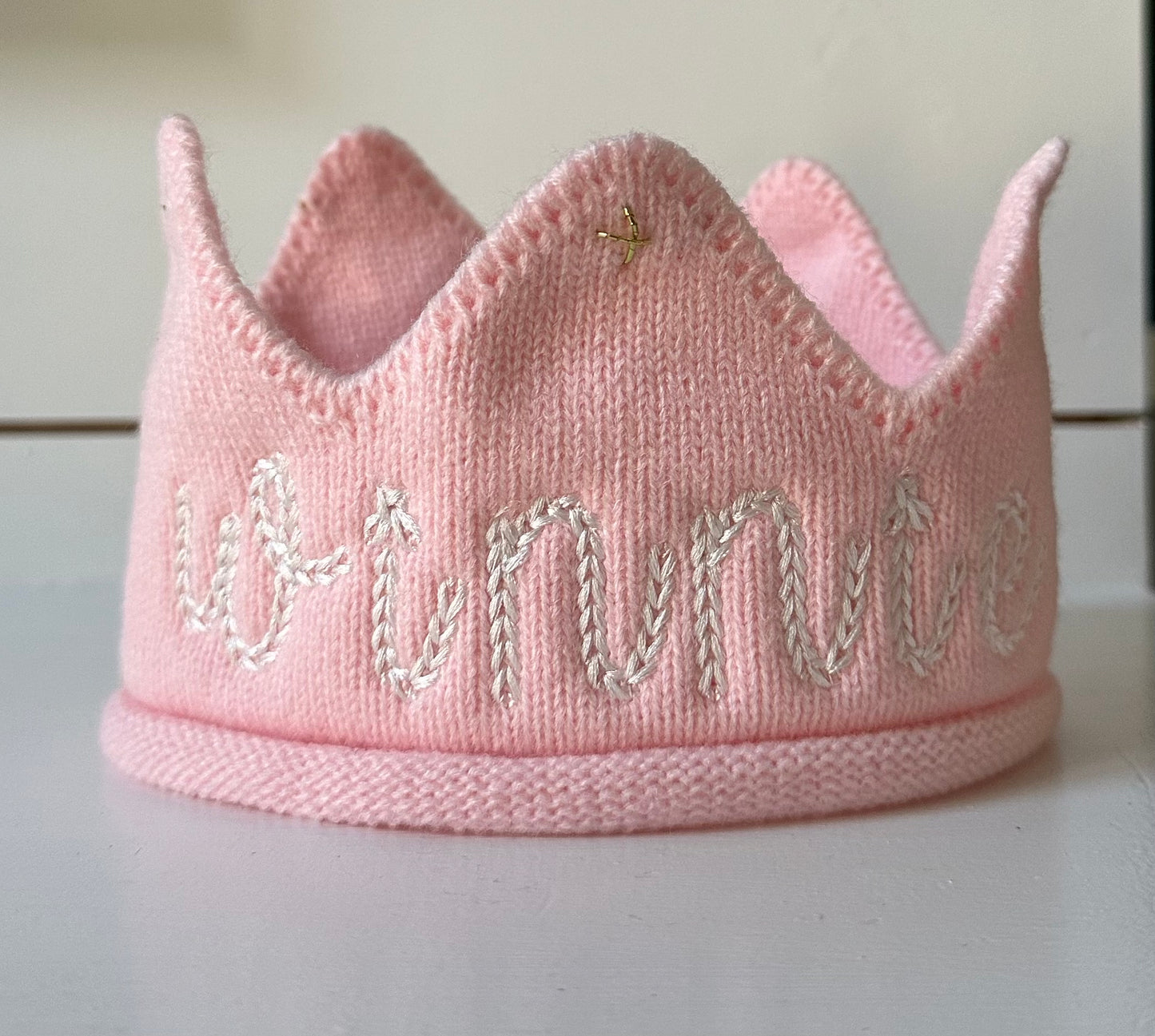 Embroidered Baby Crown