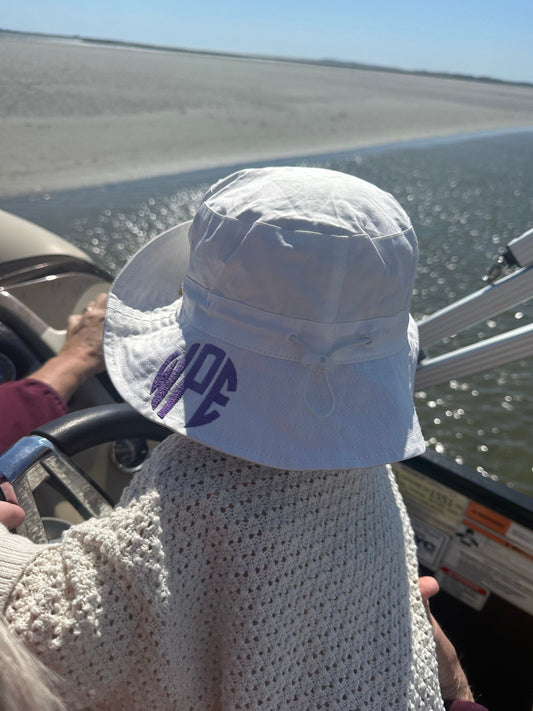 Monogram Sun Hat