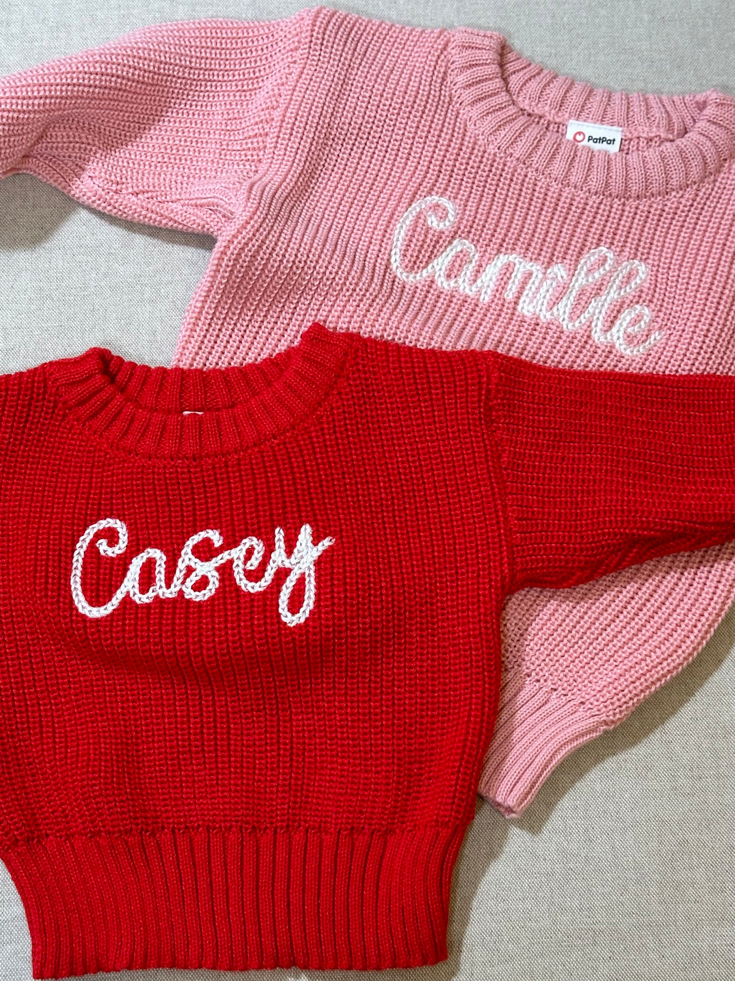 Embroidered Baby Knit Sweater