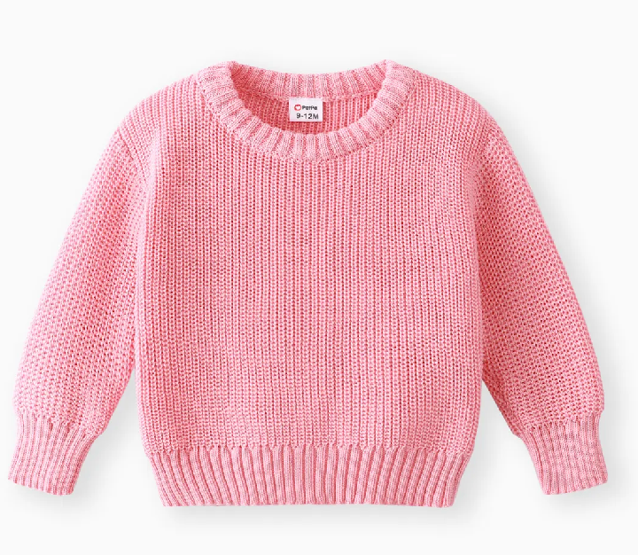 Embroidered Baby Knit Sweater